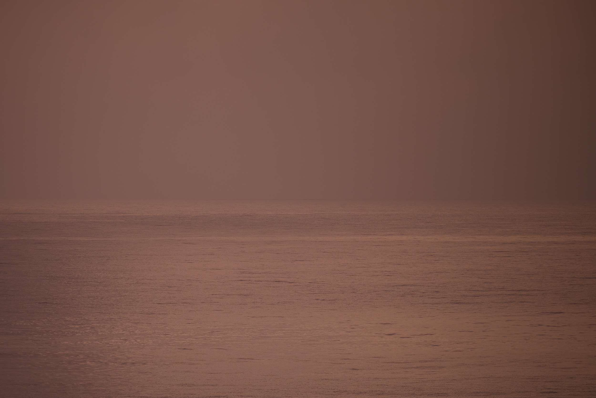Ocean, sea, horizon, landscape, reflection, clouds