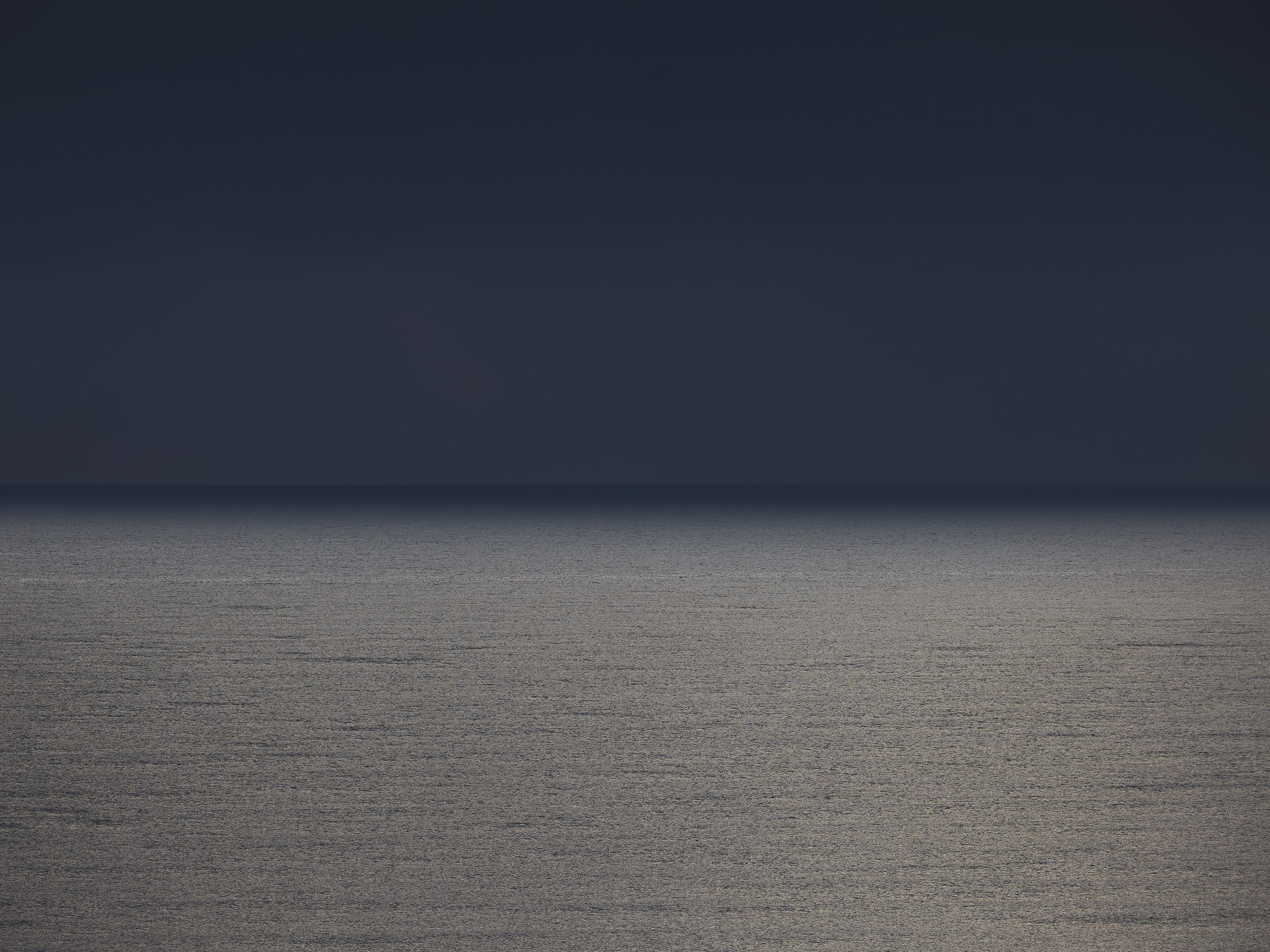 Ocean, sea, horizon, landscape, reflection, clouds, sky